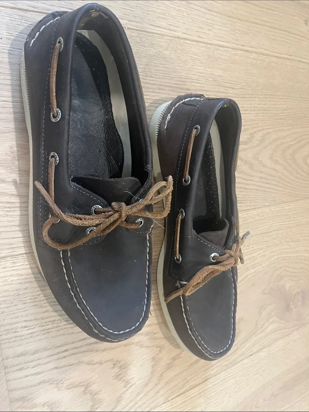 Sperry - Men's Brown Leather Boat Shoes
